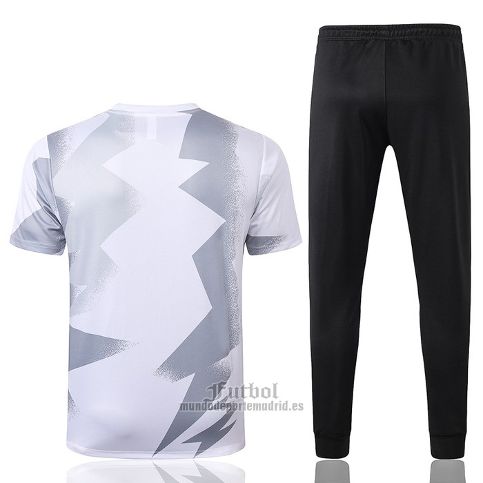 Chandal del Paris Saint-Germain Jordan Manga Corta 2020-2021 Blanco